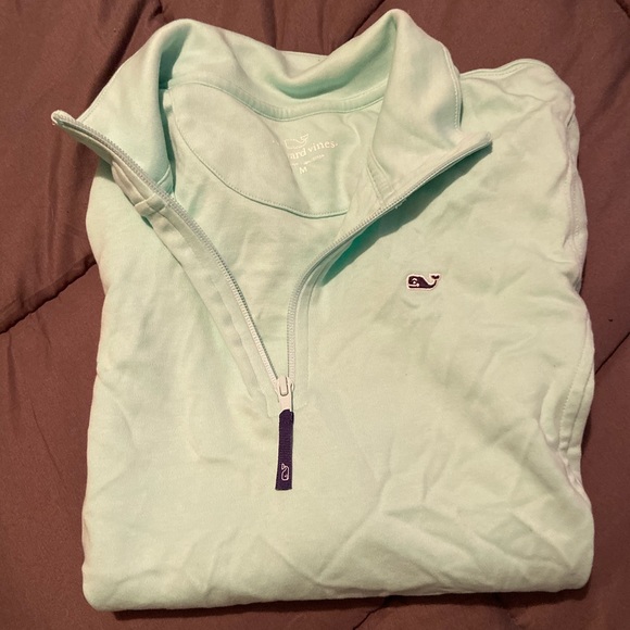 Women’s mint green vineyard vines pullover - Picture 1 of 5